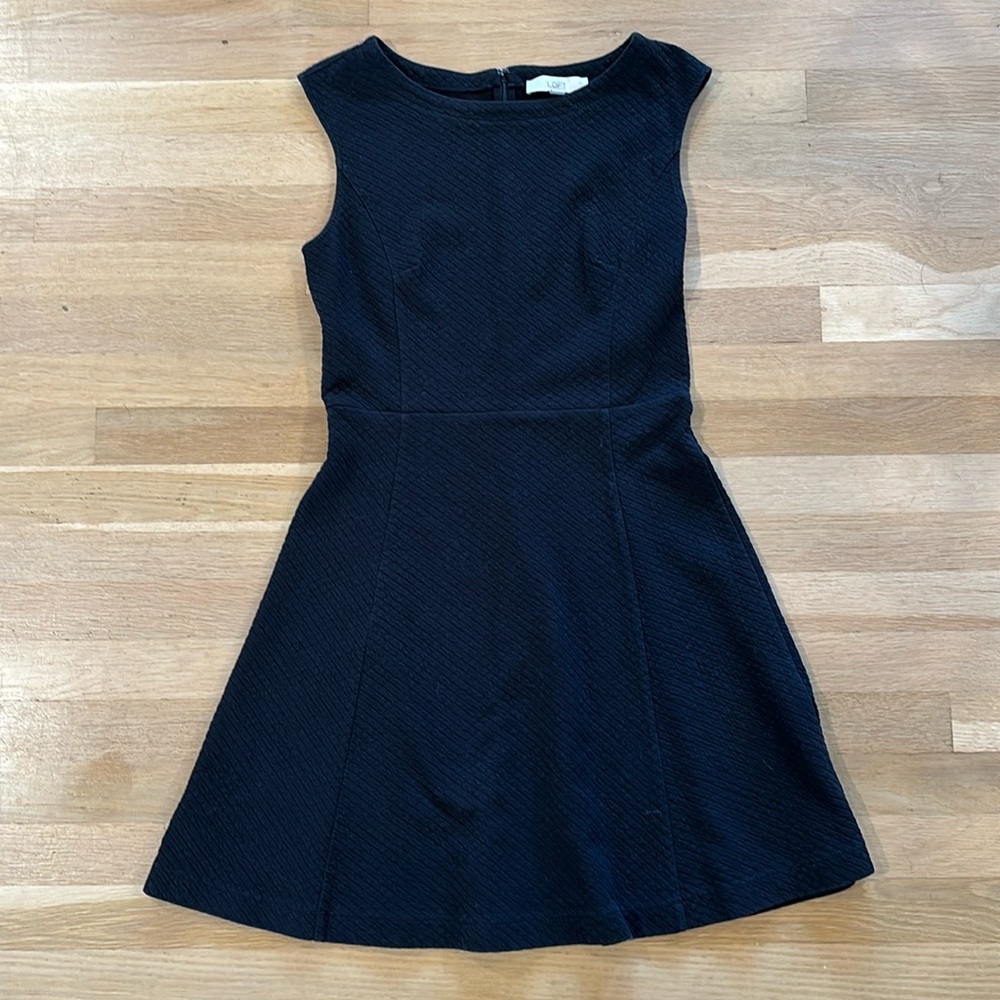 Black Loft Sleeveless Dress